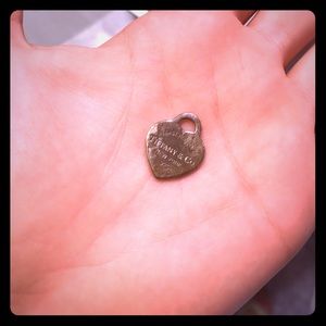 Tiffany's heart charm